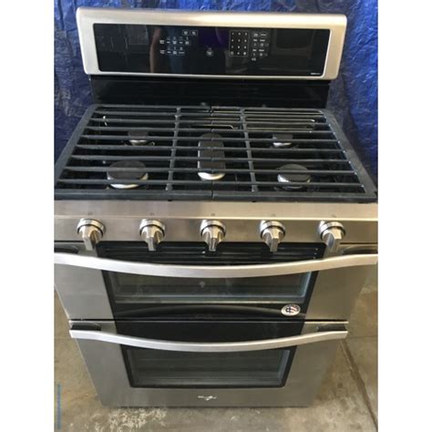 whirlpool gold series gas double oven
